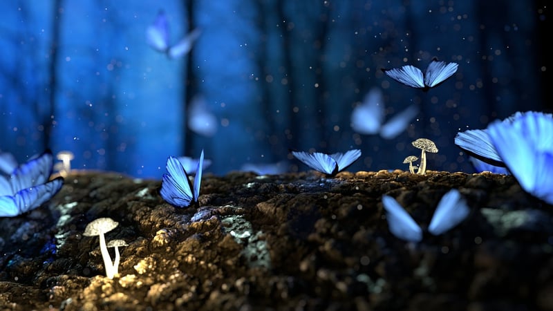 Enchanted Forest Tapestry